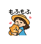 ポメラニアンと仲良しの日常会話スタンプ（個別スタンプ：19）