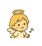 天使の秋とハロウィン/かわいい/ネタ/日常（個別スタンプ：27）