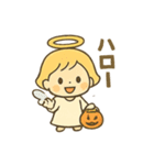 天使の秋とハロウィン/かわいい/ネタ/日常（個別スタンプ：36）