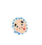 福男、福女の縁起物スタンプ（個別スタンプ：22）