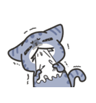 しましま子猫(会話の始めとおわりに)（個別スタンプ：38）