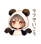 ゆるっと労い★パンダパーカーちゃん（個別スタンプ：30）