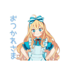 メルヘンアリスの秋物語♡（個別スタンプ：9）