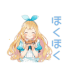 メルヘンアリスの秋物語♡（個別スタンプ：31）