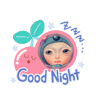アートスタンプ！青（夜の音）cozocobun（個別スタンプ：3）