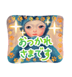 アートスタンプ！青（夜の音）cozocobun（個別スタンプ：39）