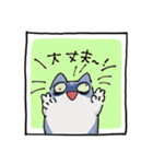 二足歩行の野良猫（個別スタンプ：12）