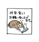 二足歩行の野良猫（個別スタンプ：20）