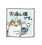 二足歩行の野良猫（個別スタンプ：26）