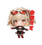 ギャルかわハッピーライフ（個別スタンプ：7）
