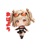 ギャルかわハッピーライフ（個別スタンプ：8）