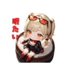 ギャルかわハッピーライフ（個別スタンプ：9）