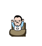 アカおじさん☆（サイレント）（個別スタンプ：17）