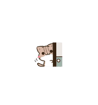 動く！毎日五月病なねこたち＆ちいさい（個別スタンプ：21）