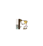 動く！毎日五月病なねこたち＆ちいさい（個別スタンプ：24）