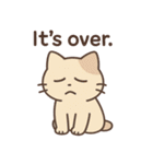 ネガティブねこのスタンプ（個別スタンプ：31）