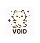 ネガティブねこのスタンプ（個別スタンプ：38）