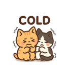 ネガティブねこ2匹スタンプ（個別スタンプ：7）