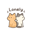 ネガティブねこ2匹スタンプ（個別スタンプ：10）