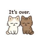 ネガティブねこ2匹スタンプ（個別スタンプ：31）