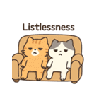 ネガティブねこ2匹スタンプ（個別スタンプ：39）