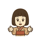 カタカタ人形のホラーな日常（個別スタンプ：40）