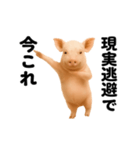 踊る！今これブタ（個別スタンプ：7）