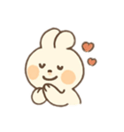 平凡うさぎさん♡（個別スタンプ：3）