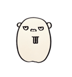 シュールで愛おしいデバくん（個別スタンプ：1）