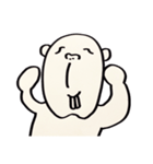 シュールで愛おしいデバくん（個別スタンプ：4）