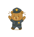 くまちゃん警察 プラス（個別スタンプ：2）