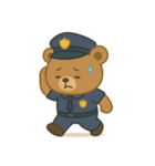 くまちゃん警察 プラス（個別スタンプ：3）