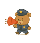 くまちゃん警察 プラス（個別スタンプ：6）