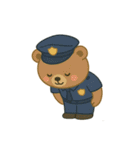 くまちゃん警察 プラス（個別スタンプ：8）