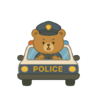くまちゃん警察 プラス（個別スタンプ：10）