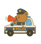 くまちゃん警察 プラス（個別スタンプ：11）