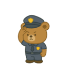 くまちゃん警察 プラス（個別スタンプ：15）