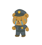 くまちゃん警察 プラス（個別スタンプ：16）