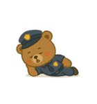 くまちゃん警察 プラス（個別スタンプ：17）