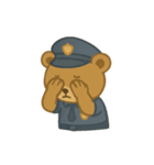 くまちゃん警察 プラス（個別スタンプ：19）