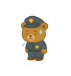 くまちゃん警察 プラス（個別スタンプ：24）