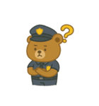 くまちゃん警察 プラス（個別スタンプ：28）