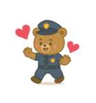くまちゃん警察 プラス（個別スタンプ：32）