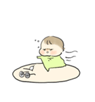開眼(・)ちなのスタンプ（個別スタンプ：11）