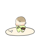 開眼(・)ちなのスタンプ（個別スタンプ：13）