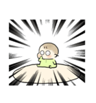 開眼(・)ちなのスタンプ（個別スタンプ：19）