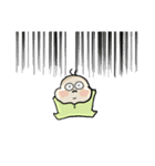 開眼(・)ちなのスタンプ（個別スタンプ：20）