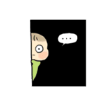 開眼(・)ちなのスタンプ（個別スタンプ：23）