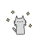 常にうっすら暗いネコ（個別スタンプ：18）