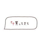 省スペース◎吹き出しメッセージ #8（個別スタンプ：14）